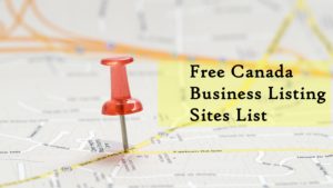 Canada Local Business Listing Sites List - 4 SEO Help