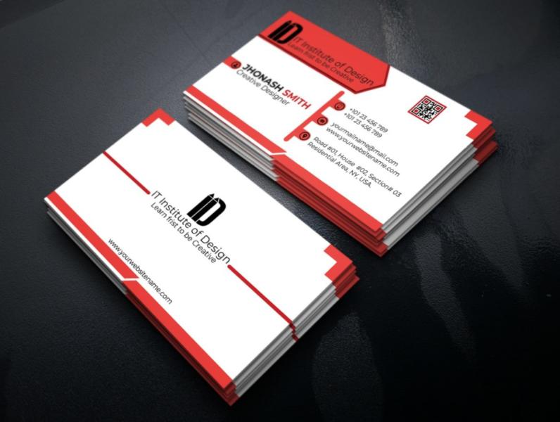 business card design