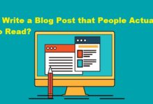 Write a Blog Post