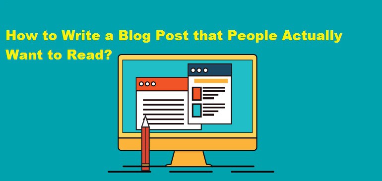 Write a Blog Post