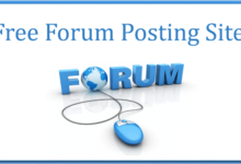 Dofollow Free Forum Posting Sites List