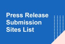 press release submission sites list