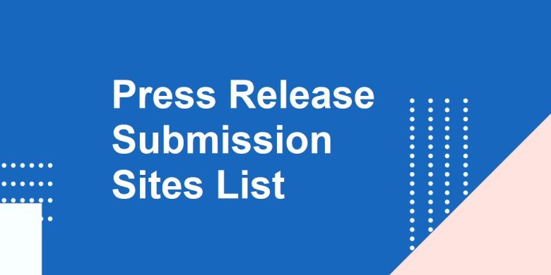press release submission sites list