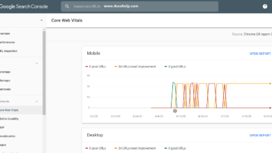 Google's Core Web Vitals