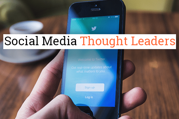 Social media and thought leaders