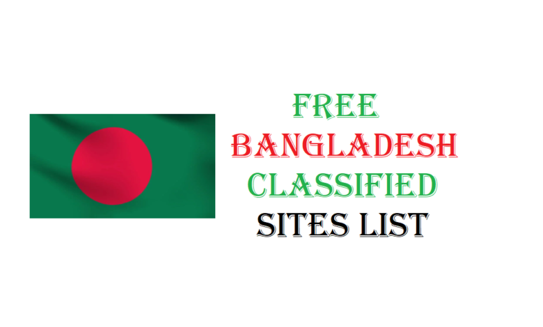 Bangladesh Classifieds Sites List