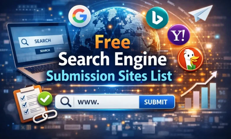 Free Search Engine Submission Sites List