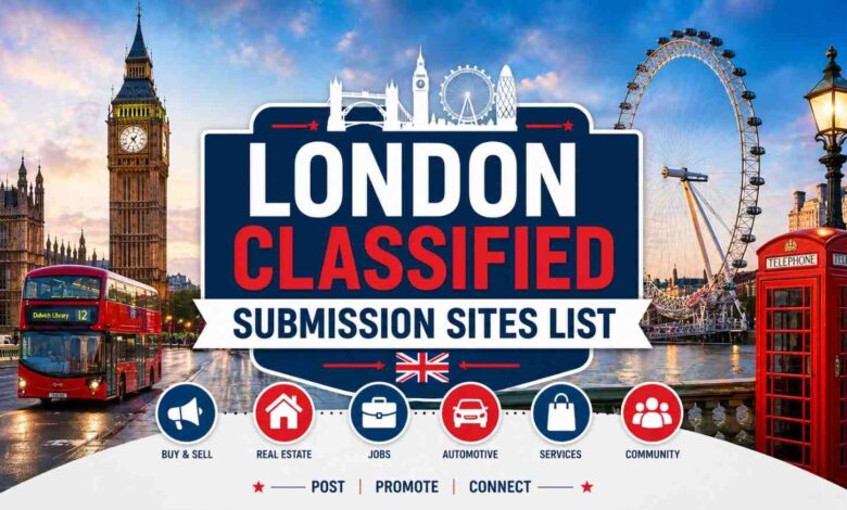 Free London Classified Submission Sites List