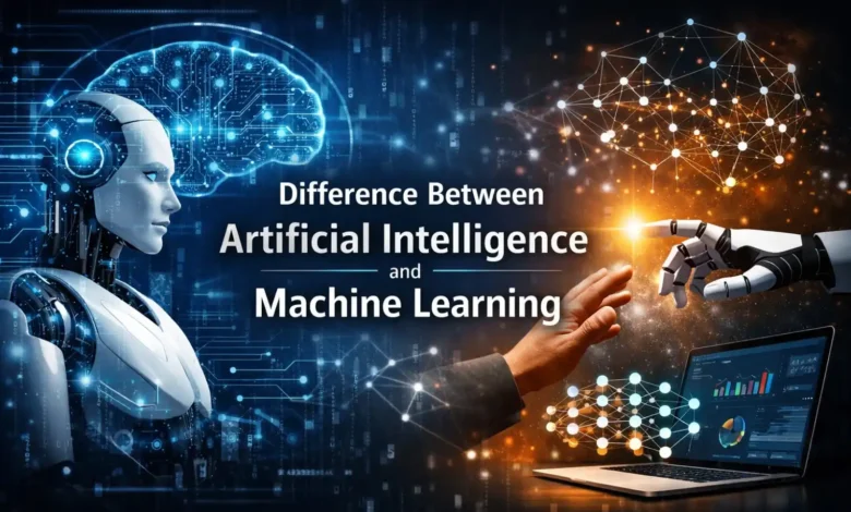 Difference between Artificial Intelligence and Machine Learning