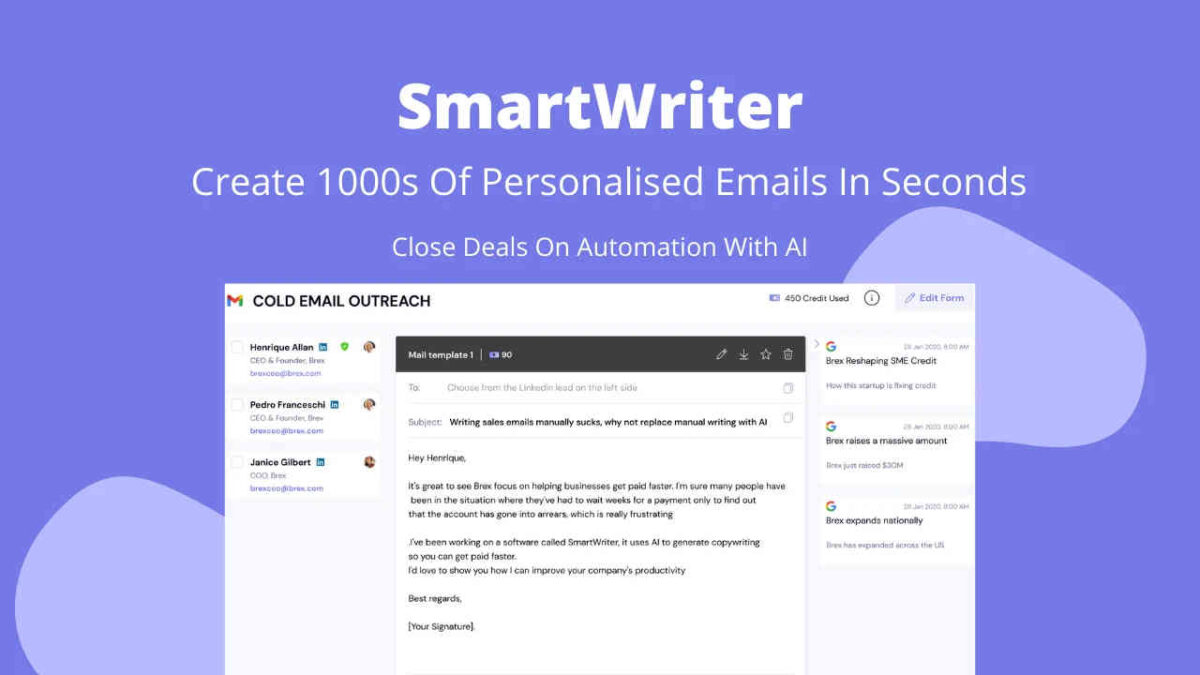 Smartwriter for Personalized Outreach
