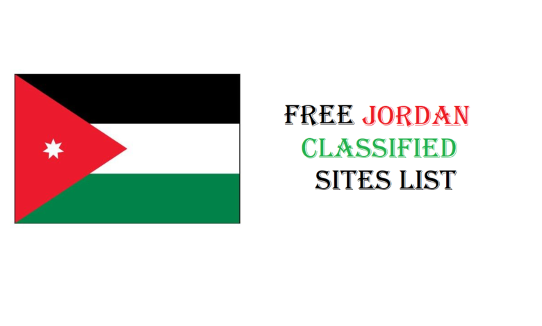 Free Jordan Classified Sites List