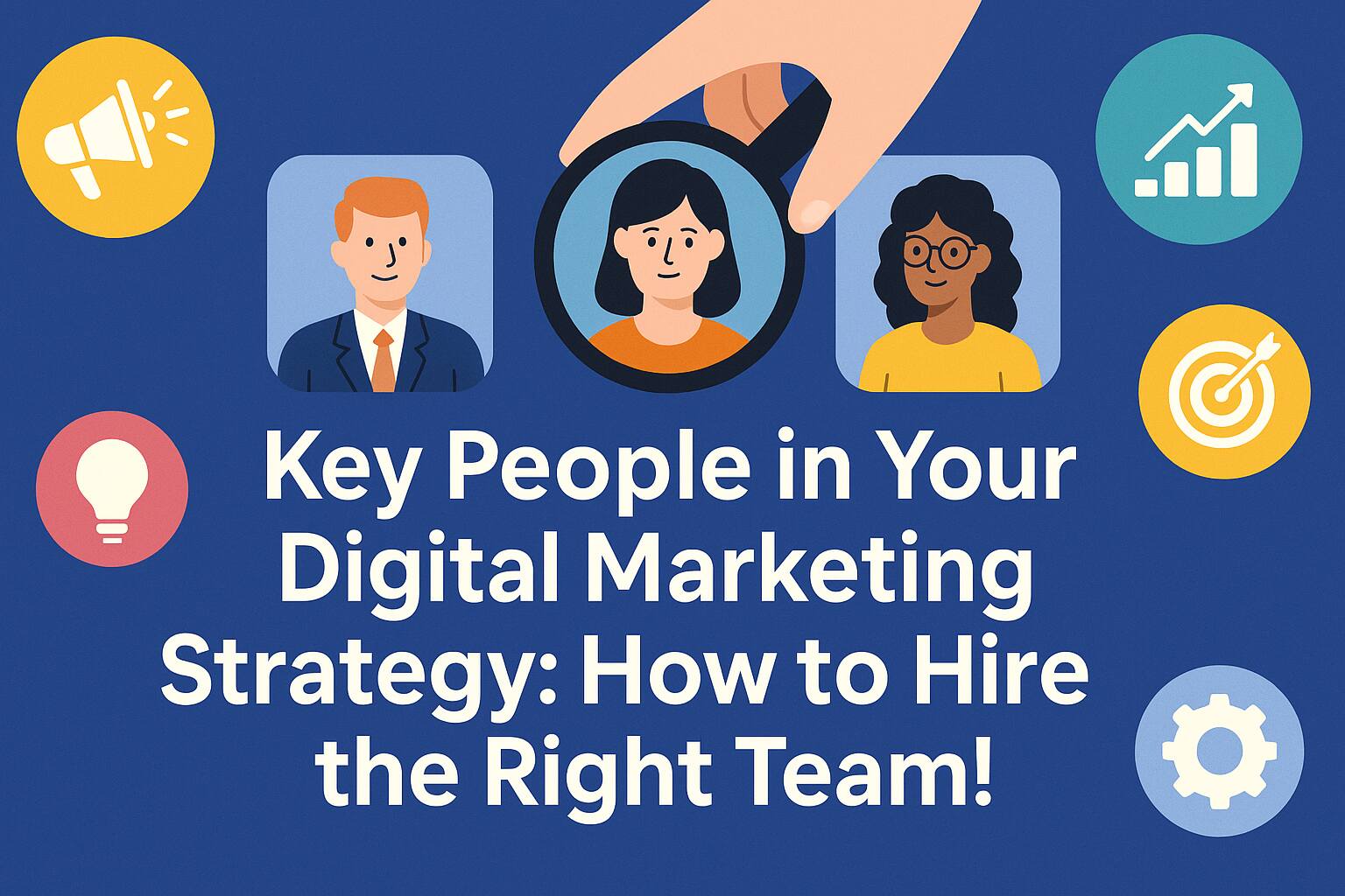 Key People in Your Digital Marketing Strategy: How to Hire the Right Team! - 4 SEO Help