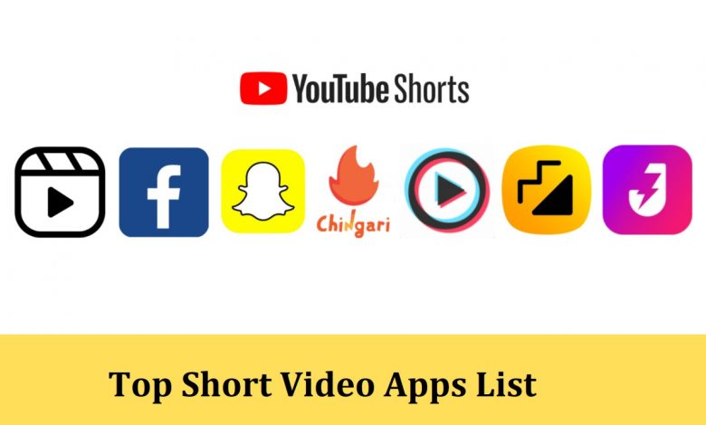 Short Video Apps List