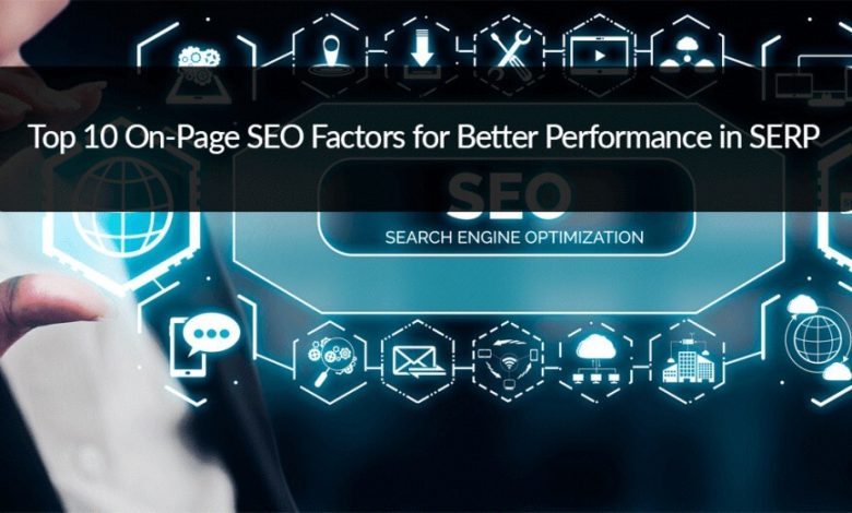 Top 10 On Page SEO Factors