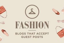 Fashion Guest Posting Sites List