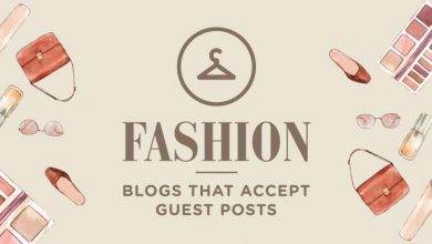 Fashion Guest Posting Sites List