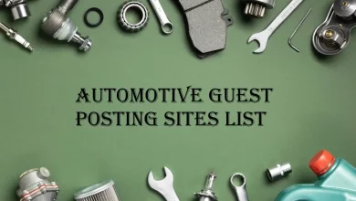 Automotive Guest Posting Sites List