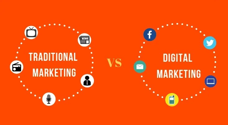 Traditional Marketing vs Digital Marketing