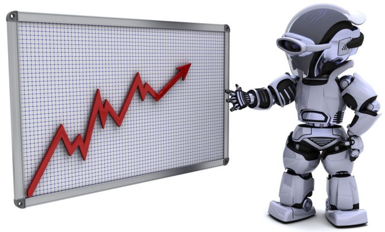 robot-showing-good-progress-graph