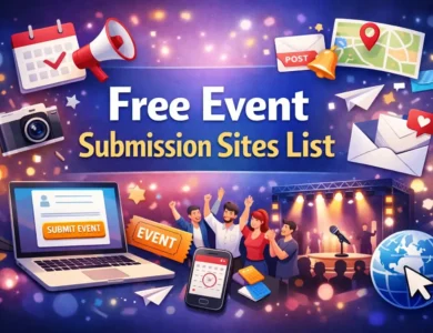 Free Event Submission Sites List