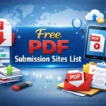Free PDF Submission Sites List
