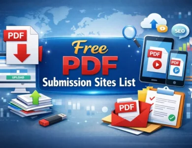 Free PDF Submission Sites List
