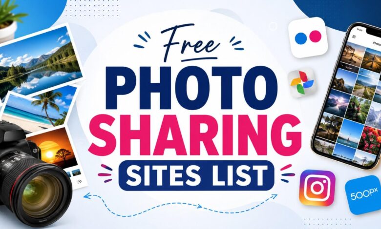 Free Photo Sharing Sites List