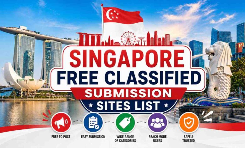 Free Singapore Classified Submission Sites List