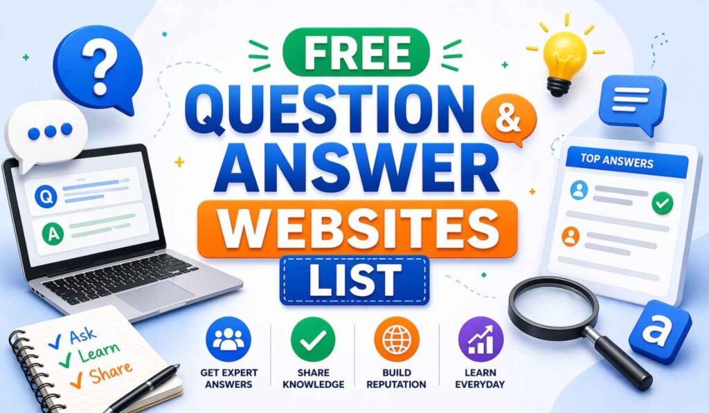 Free Question and Answer Websites List