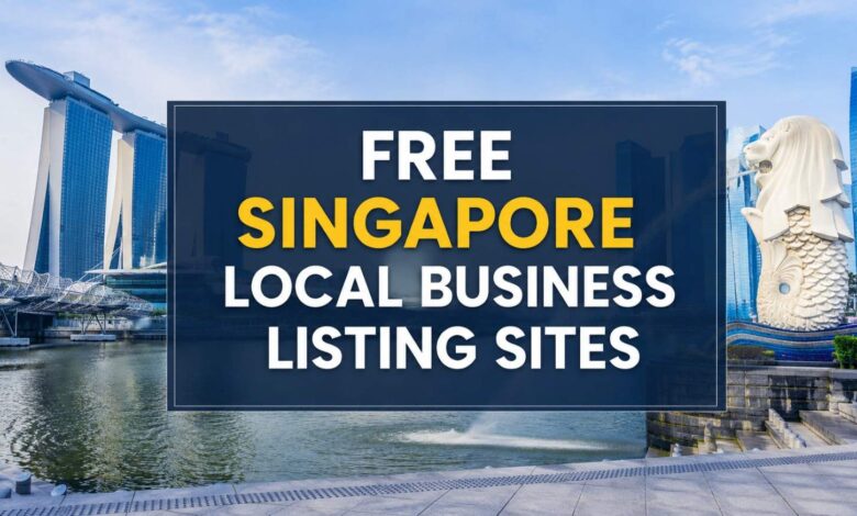 Free Singapore Local Business Listing Sites List for Local SEO and Citation Building