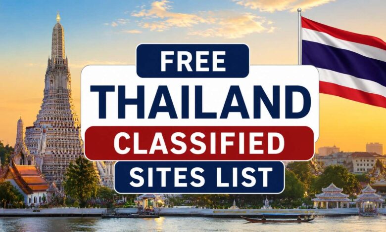 Free Thailand Classified Sites List
