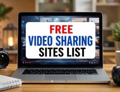 Free Video Sharing Sites List - High DA Video Submission Sites for SEO