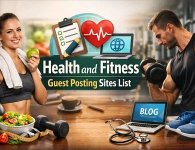 Health and Fitness Guest Posting Sites List