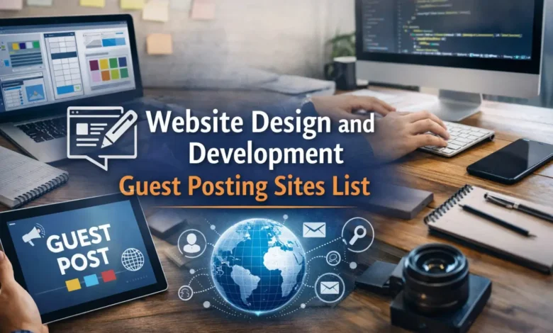 Website Design and Development Guest Posting Sites List