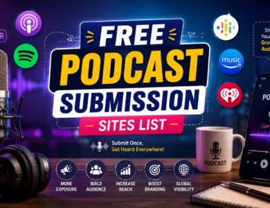 Free Podcast Submission Sites List