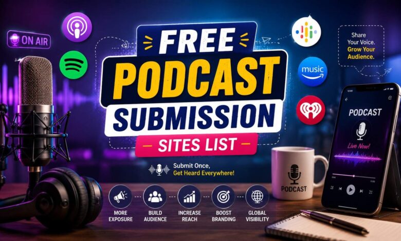 Free Podcast Submission Sites List