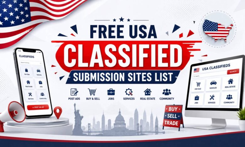 Free USA Classified Submission Sites List Updated