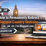 Redirect Blogspot Country Domains to Blogspot.com