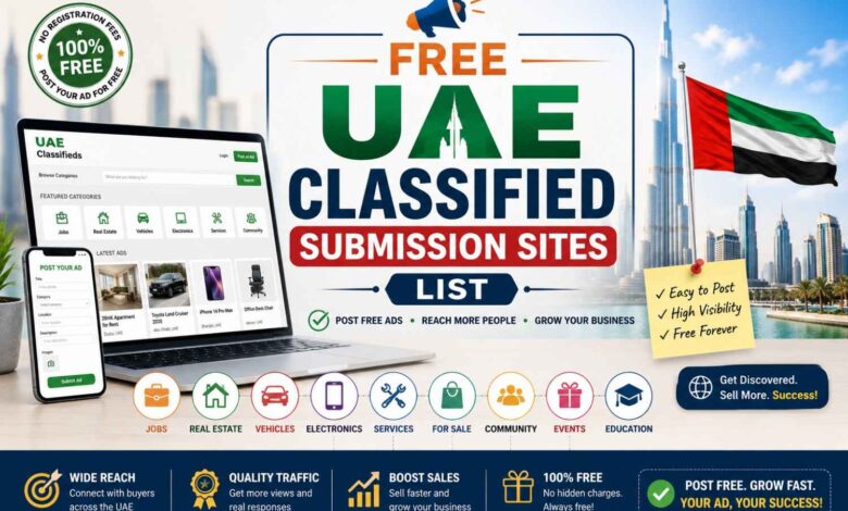 UAE Classified Submission Sites List