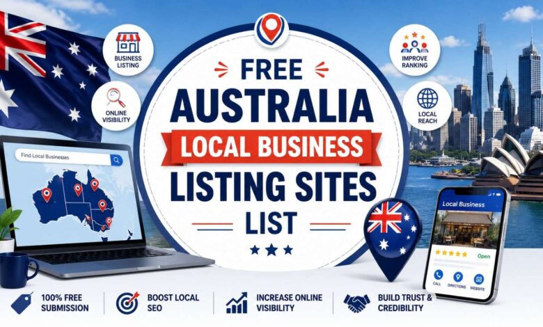 Free Australia Local Business Listing Sites List for Local SEO