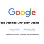 Google December 2024 Spam Update