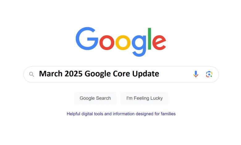 March 2025 Google Core Update