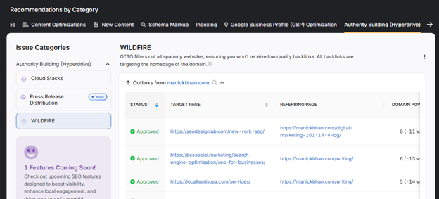 Search Atlas WILDFIRE