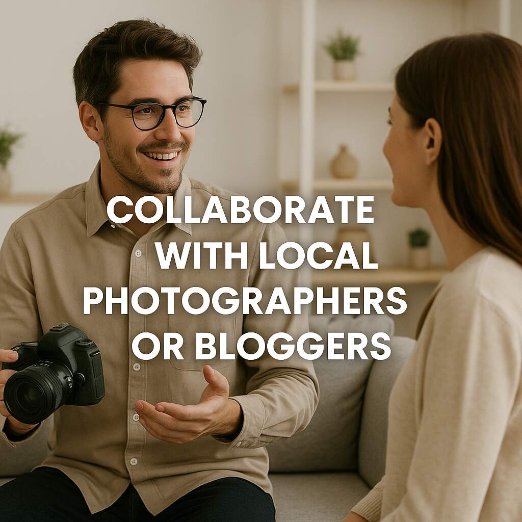 Collaborate with Local Photographers or Bloggers