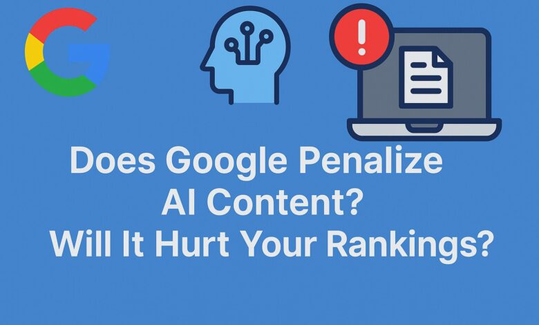 Does Google Penalize AI Content