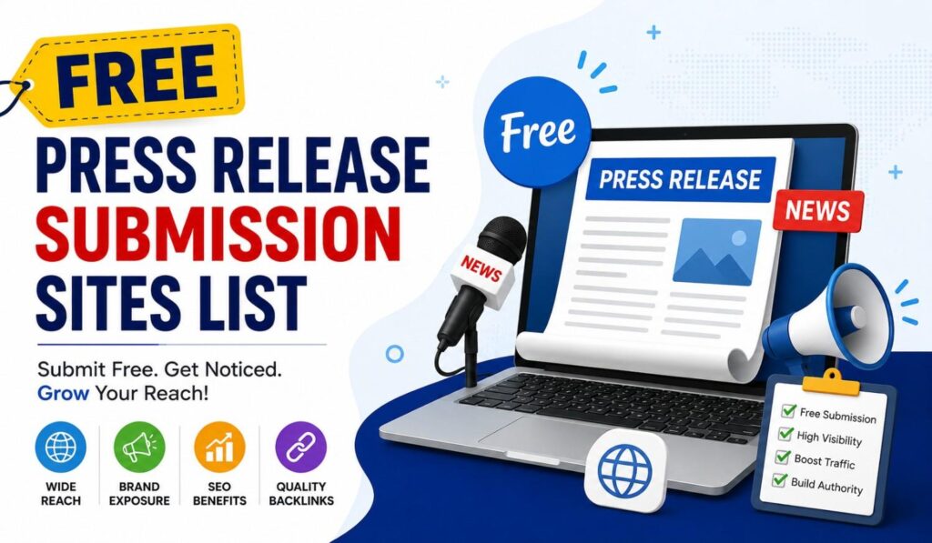 Free Press Release Submission Sites List