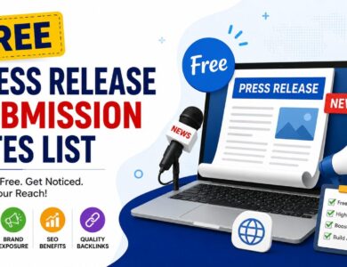 Free Press Release Submission Sites List