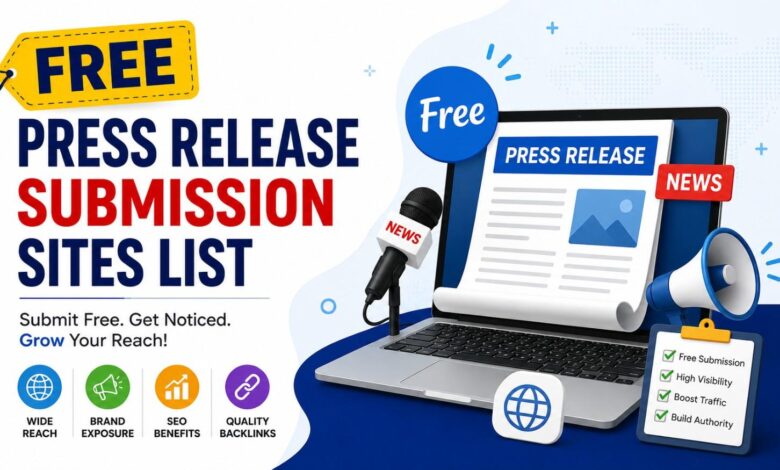 Free Press Release Submission Sites List