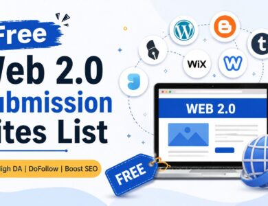 Free Web 2.0 Submission Sites List