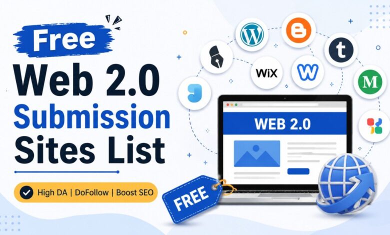 Free Web 2.0 Submission Sites List